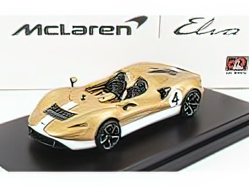 McLARENޥ顼 ELVA 2020 - CHAMPAGNE WHITE /LCD 1/64 ߥ˥