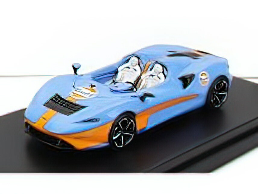 McLAREN}N[ ELVA GULF LIVERY 2020 - LIGHT BLUE ORANGE /LCD 1/64 ~jJ[