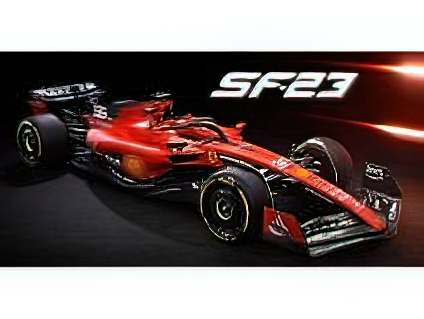 【予約】2024年発売予定FERRARIフェラーリ F1 SF-23 TEAM SCUDERIA FERRARI N 55 MONZA GP 2023 CARLOS SAINZ - RED BLACK /LOOKSMART 1/18 ミニカー