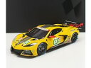 CHEVROLET - CORVETTE C8.R 5.5L V8 TEAM CORVETTE RACING N 64 24h LE MANS 2022 T.MILNER - N.TANDY - A.SIMS - YELLOW /TOPSPEED 1/18 ミニカー