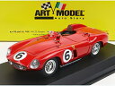 FERRARIフェラーリ 750 MONZA ch.0496M N 6 9h GOODWOOD 1955 A.DE PORTAGO - M.HAWTHORN - RED /ART-MODEL 1/43 ミニカー