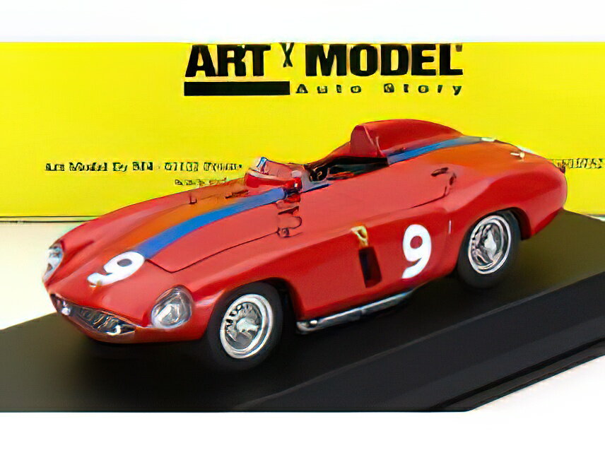 FERRARIフェラーリ 750 MONZA SPIDER N 9 WINNER AGADIR MAROCCO GP 1955 MIKE SPARKEN - RED /ART-MODEL 1/43 ミニカー