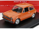 AUTOBIANCHI - A112 ABARTH II SERIE 1973 - SALMON /BEST-MODEL 1/43 ミニカー