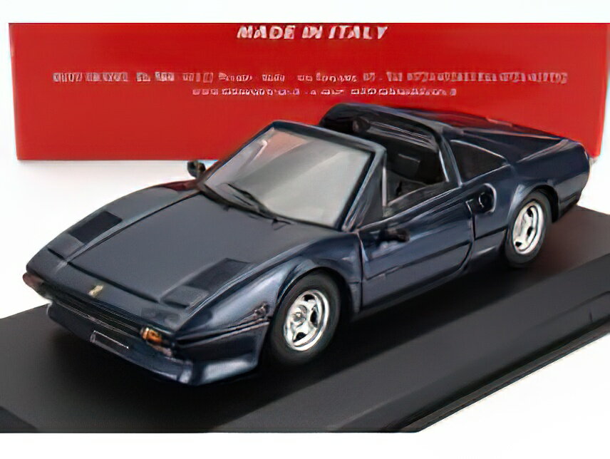 FERRARIフェラーリ 308 GTS 1982 - BLUE /BEST-MODEL 1/43 ミニカー