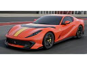 【予約】2024年発売予定FERRARIフェラーリ 812 COMPETIZIONE 2021 - ROSSO CORSA - RED YELLOW 海外限定/BURAGO 1/18 ミニカー