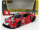 PORSCHEポルシェ 911 991-2 RSR TEAM PORSCHE GT N 91 24h LE MANS 2020 R.LIETZ - G.BRUNI - F.MAKOWIECKI - RED WHITE /BURAGO 1/24 ミニカー