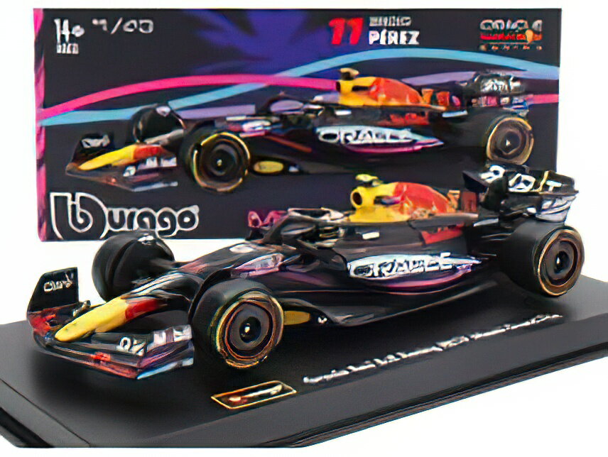 RED BULL - F1 RB19 TEAM ORACLE RED BULL RACING N 11 2nd MIAMI GP 2023 SERGIO PEREZ /BURAGO 1/43 ߥ˥