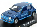 RENAULT - R5 TURBO 1982 - BLUE MET /BURAGO 1/32 ミニカー