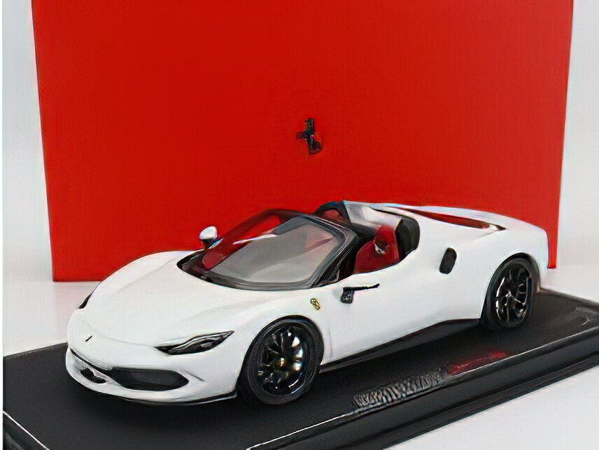 FERRARI - 296 GTS SPIDER 2022 BIANCO CERVINO - WHITE /BBR 1/18~jJ[