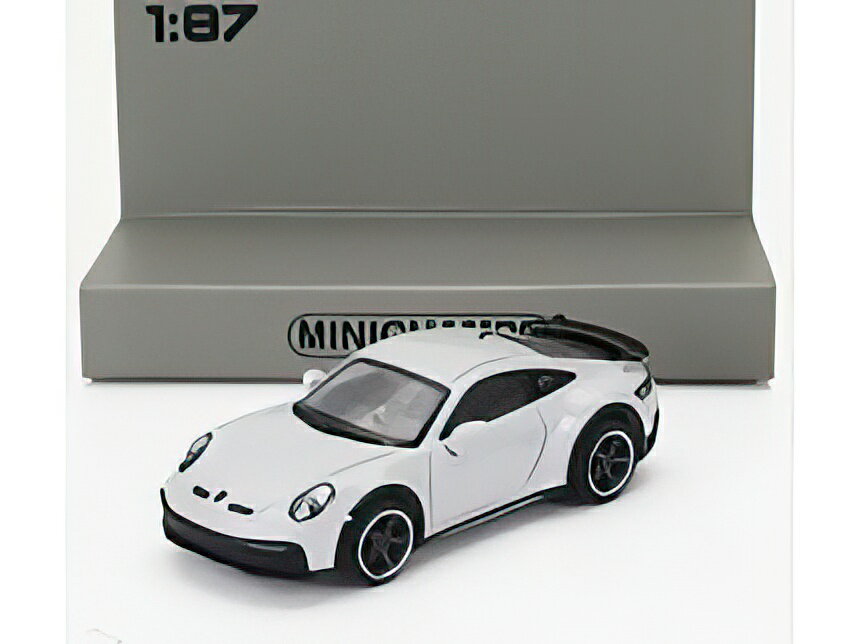 PORSCHE 911 992 DAKAR COUPE 2023 GREY/MINICHAMPS 1/87ミニカー