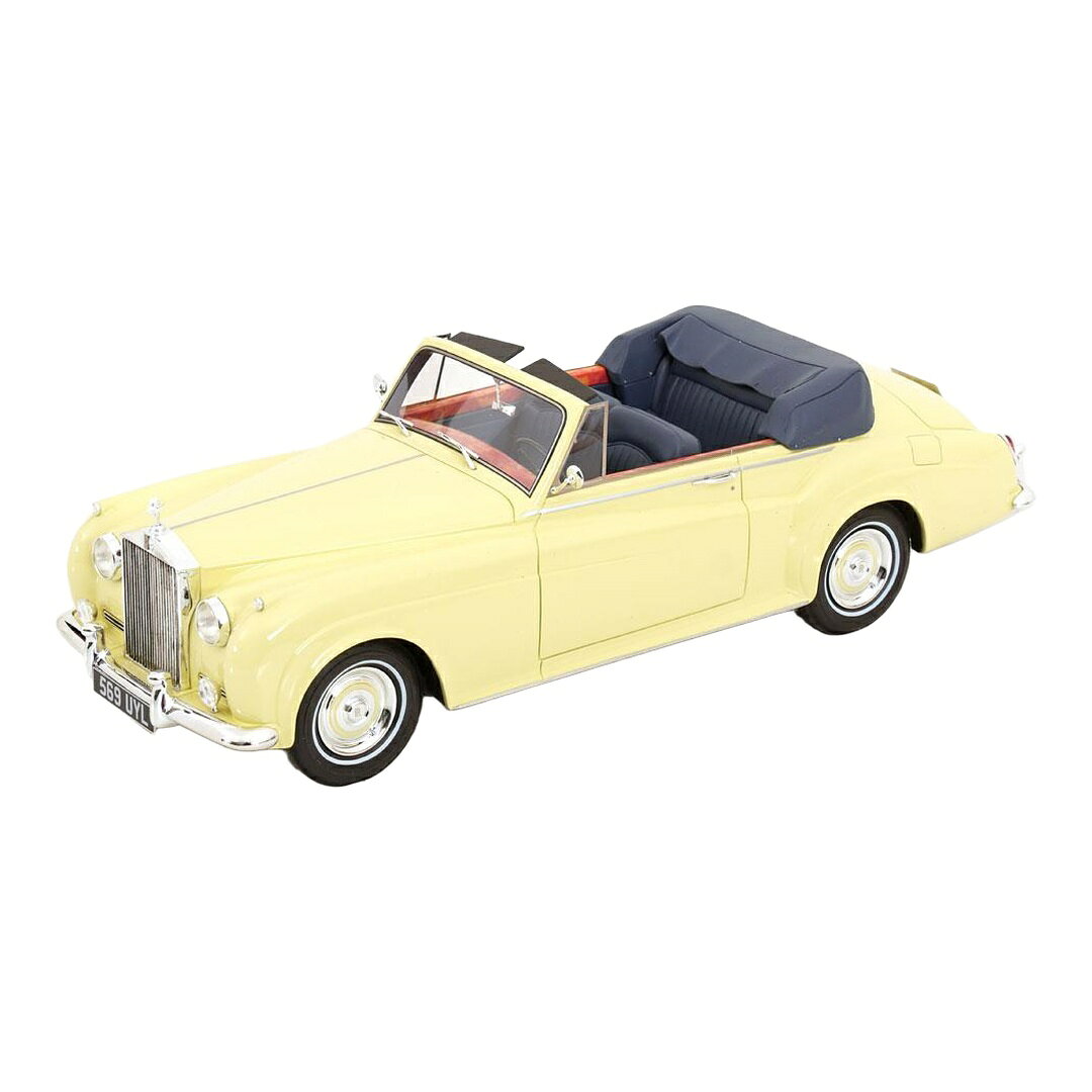 Rolls Royceロールスロイス Silver Cloud 2 DH Convertible 1960 1962 lightyellowライトイエロー / Cult-Scale 1/18 ミニカー