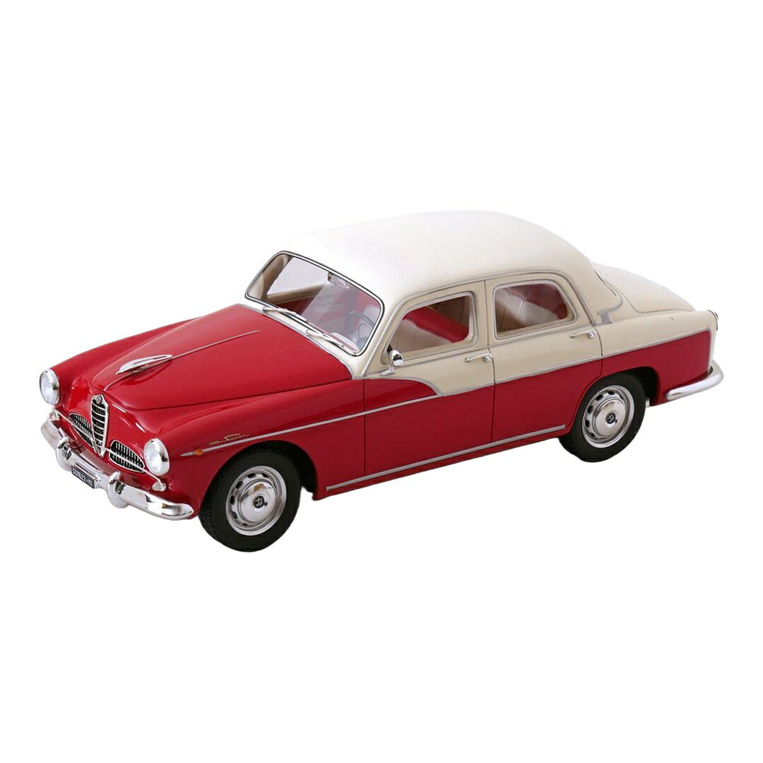 Alfa Romeoアルファロメオ 1900 Superスーパー Berlinaベルリーナ 1958 redレッド cremewhiteクリームホワイト / Cult-Scale 1/18 ミニカー