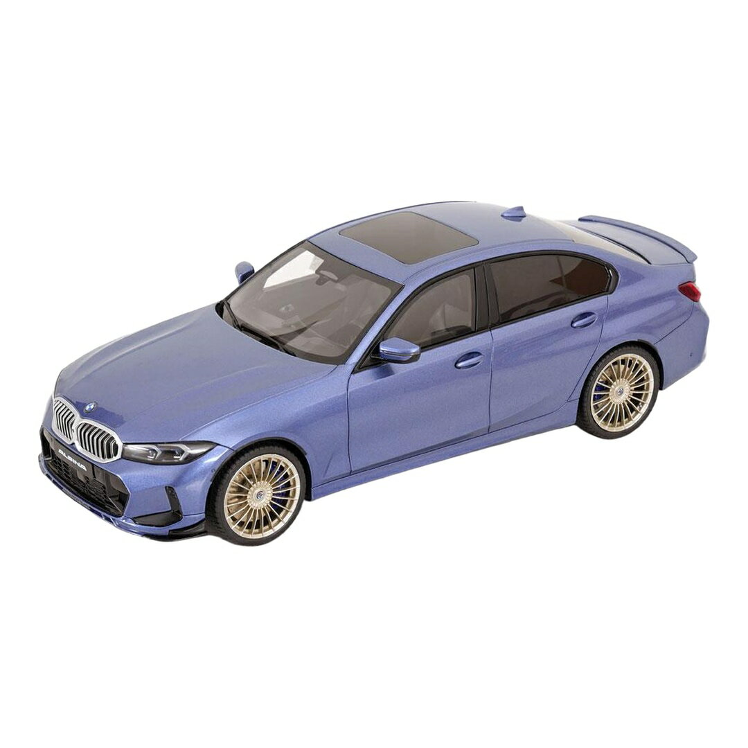 BMW Alpinaアルピナ B3 GT Saloonサルーン 2024 bluemetallicブルーメタリック 限定999pcs / GT SPIRIT 1/18 ミニカー（楽天・ラストホビー）