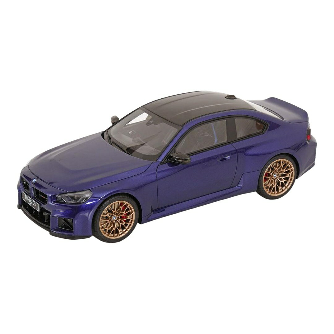 BMW M2 CS G87 2025 purplemetallicパープルメタリック 限定1999pcs / GT SPIRIT 1/18 ミニカー（楽天・ラストホビー）