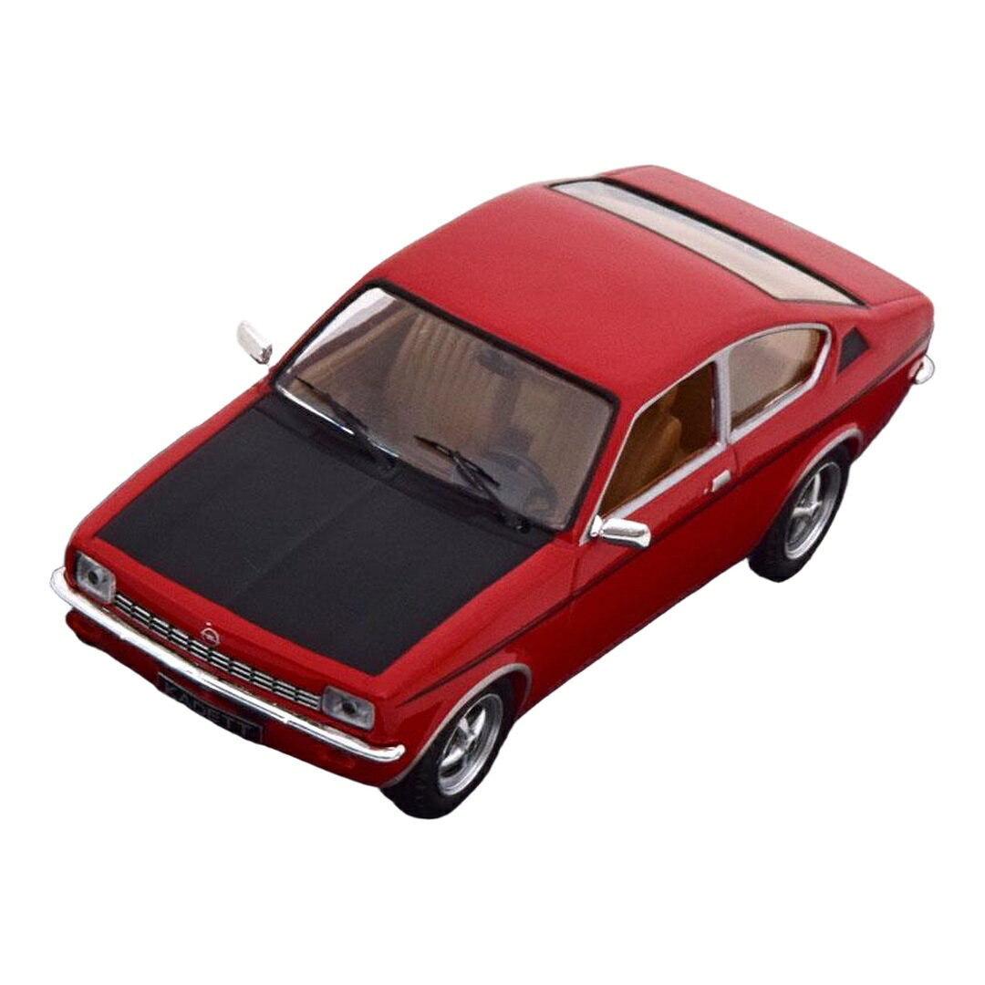 Opelオペル Kadettカデット C Coupeクーペ SR 1976 レッド フラットブラック / IXO 1/43 ミニカー