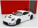 PORSCHEポルシェ 911 991 GT3 R PLAIN BODY VERSION COUPE 2019 - WHITE /IXO 1/18 ミニカー