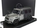 MERCEDES BENZベンツ G-CLASS G63 MANSORY (W463) V8 BITURBO 2022 - MATT BLACK GREY CAMOUFLAGE /MOTORHELIX 1/18 ミニカー