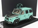 MERCEDES BENZベンツ G-CLASS G63 MANSORY (W463) V8 BITURBO 2022 - TIFFANY BLUE CAMOUFLAGE /MOTORHELIX 1/18 ミニカー