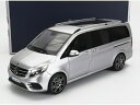 MERCEDES BENZ V-CLASS AMG LINE MINIBUS 2018 - SILVER /Norev 1/18 ミニカー