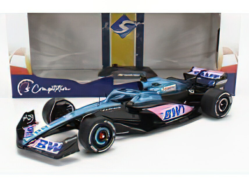 Rakuten - RENAULT - F1 A523 TEAM BWT ALPINE PRESS LAUNCH LIVERY N 10 PIERRE GASLY - N 31 ESTEBAN OCON 2023 - BLUE BLACK PINK /SOLIDO 1/18ミニカー
