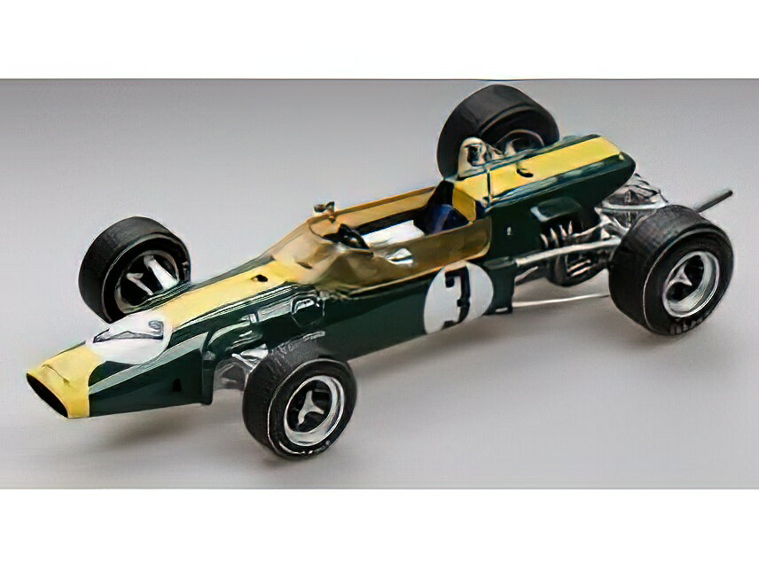 y\z2024N\LOTUS F2 48 N 3 WINNER SPAIN GP 1967 JIM CLARKWEN[N - GREEN YELLOW /Tecno 1/18 ~jJ[