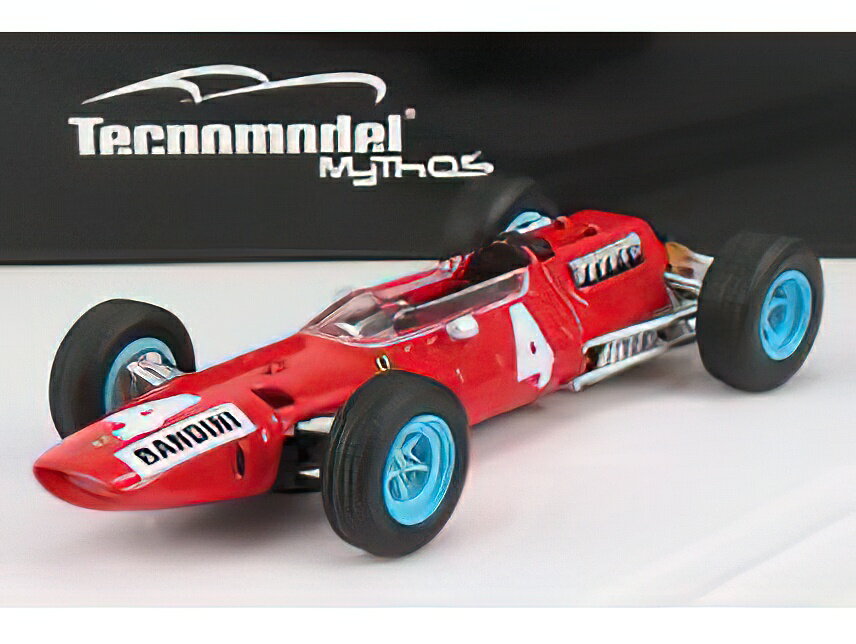 y\z2024N\FERRARItF[ F1 512 N 4 ITALY GP 1965 LORENZO BANDINI - RED /Tecno 1/43 ~jJ[