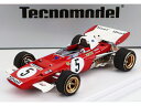 【予約】2024年発売予定FERRARIフェラーリ F1 312B2 N 5 4th GERMANY GP 1971 M.ANDRETTI - RED WHITE /Tecno 1/43 ミニカー