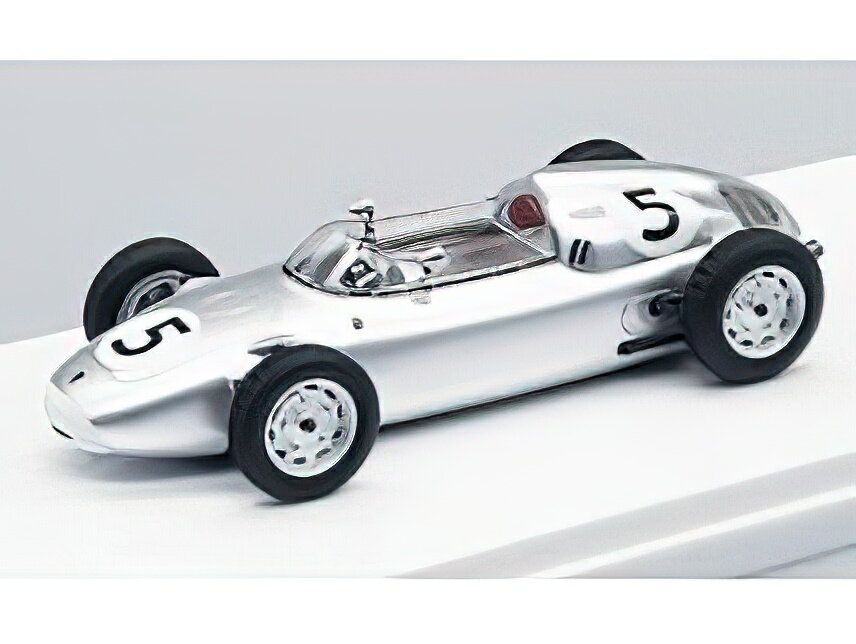 2024年発売予定PORSCHEポルシェ F2 718 N 5 SOLITUDE GERMANY GP 1960 HAMS HERMANN - SILVER /Tecno 1/43 ミニカー