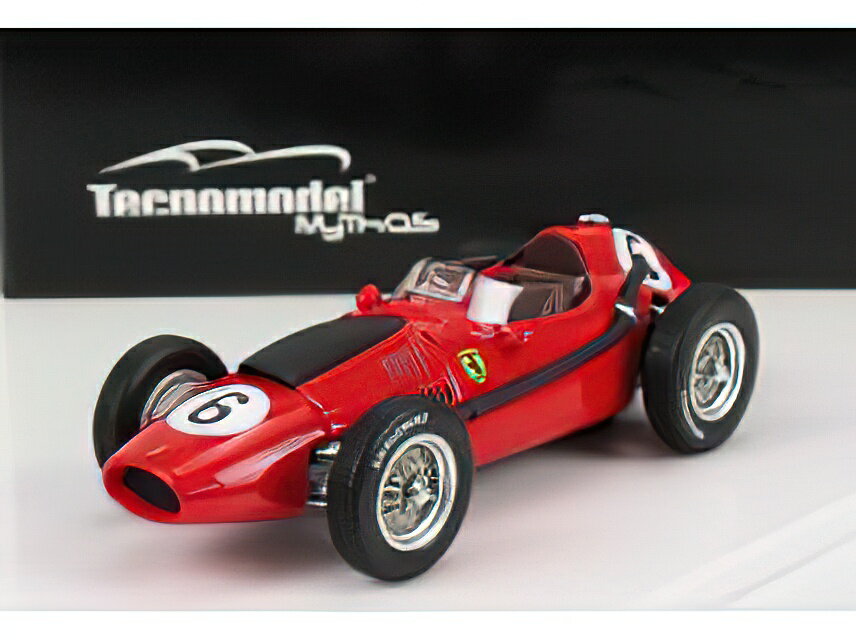 【予約】2024年発売予定FERRARIフェラーリ F1 DINO 246 N 6 2nd MAROCCO GP MIKE HAWTHORN 1958 WORLD CHAMPION - RED /Tecno 1/43 ミニカー