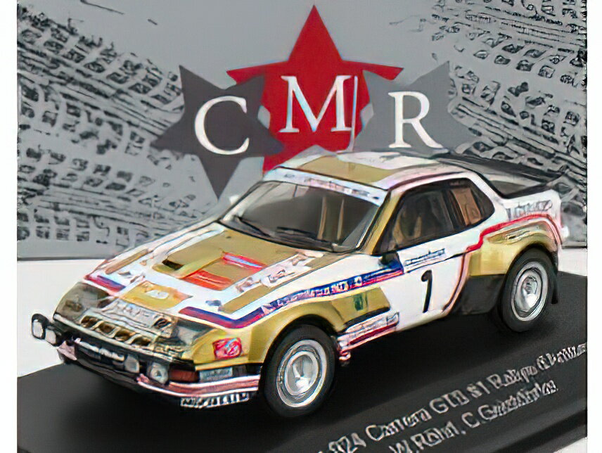 Porscheポルシェ 924 CARRERA GTS N 1 RALLY D'ANTIBES 1981 W.ROHRL - C.GEISTDORFER /CMR 1/43 ミニカー