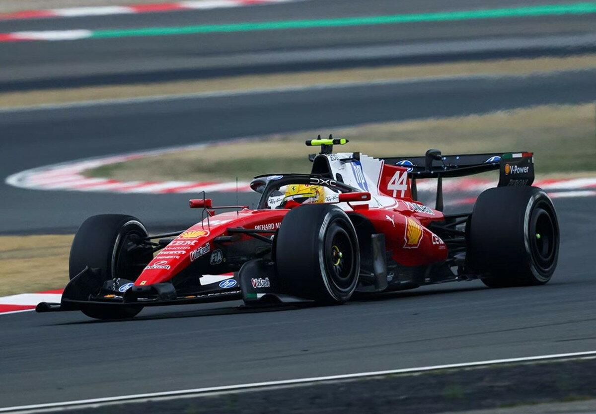 【予約】Ferrariフェラーリ SF26 F1 Chinese GP Hamilton 3rd metal LUXURY / BBR 1/18 ミニカー