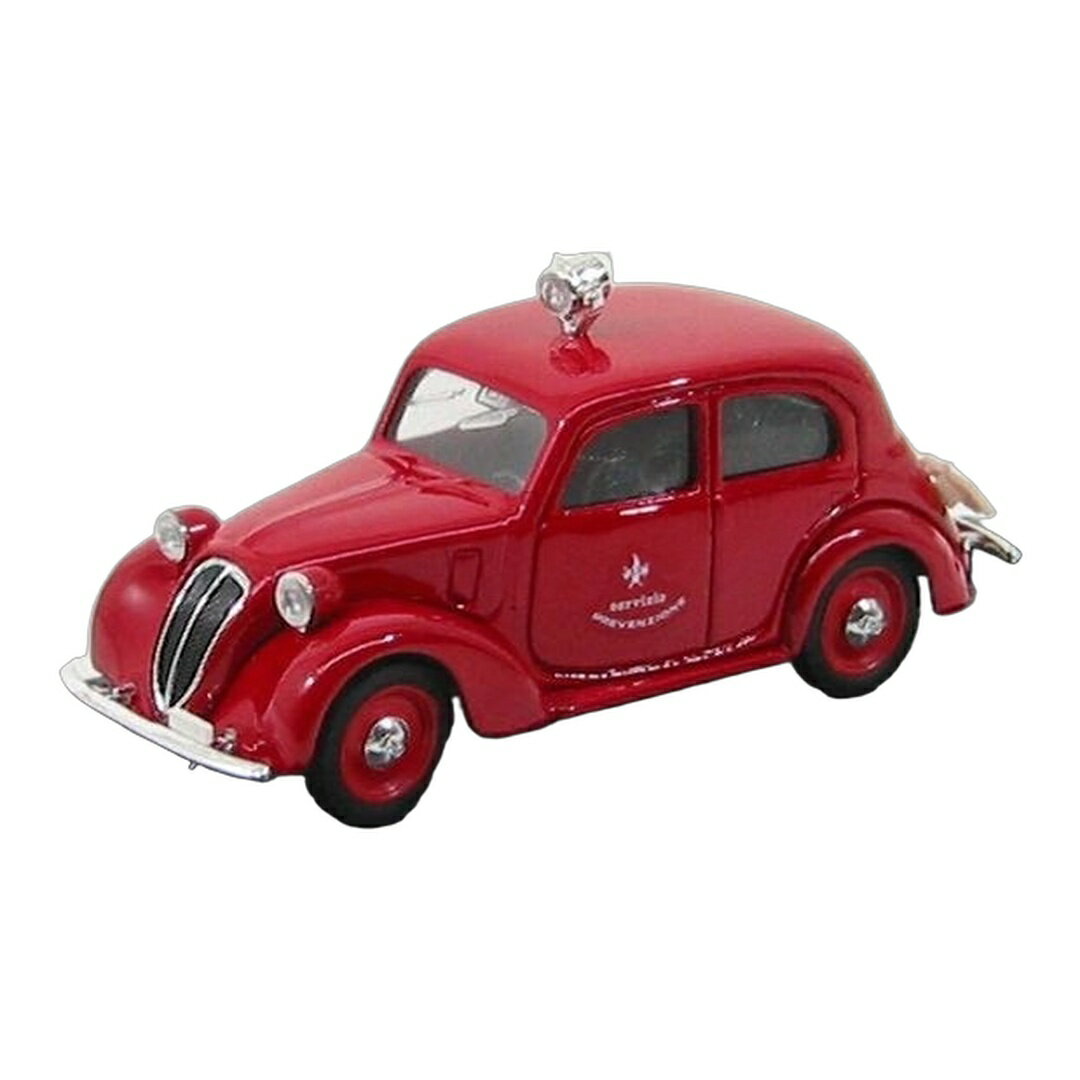 Hot Wheels - Fiatフィアット 508C 1100 ベルリーナ 消防署車両 1937 レッド / BRUMM 1/43 ミニカー
