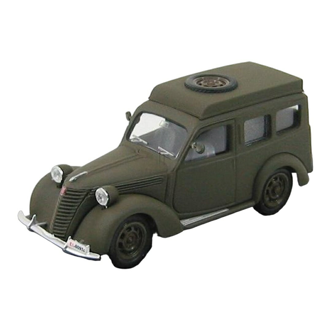 Rakuten - Fiatフィアット 1100 フルゴネ カラビニエリ ラジオモービル 1950 ミリタリーグリーン 警察車両 / BRUMM 1/43 ミニカー ミリタリー模型