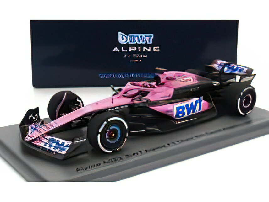 RENAULT - F1 A523 TEAM BWT ALPINE N 31 SEASON 2023 ESTEBAN OCON - PINK BLUE /Spark 1/43 ミニカー