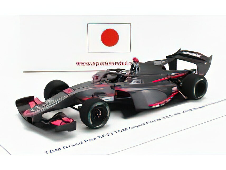 DALLARA - SF23 HONDA M-TEC HR-417E TEAM TGM GRAND PRIX N 53 SUPER FORMULA SEASON 2023 TOSHIKI OYU - GREY RED /Spark 1/43 ミニカー