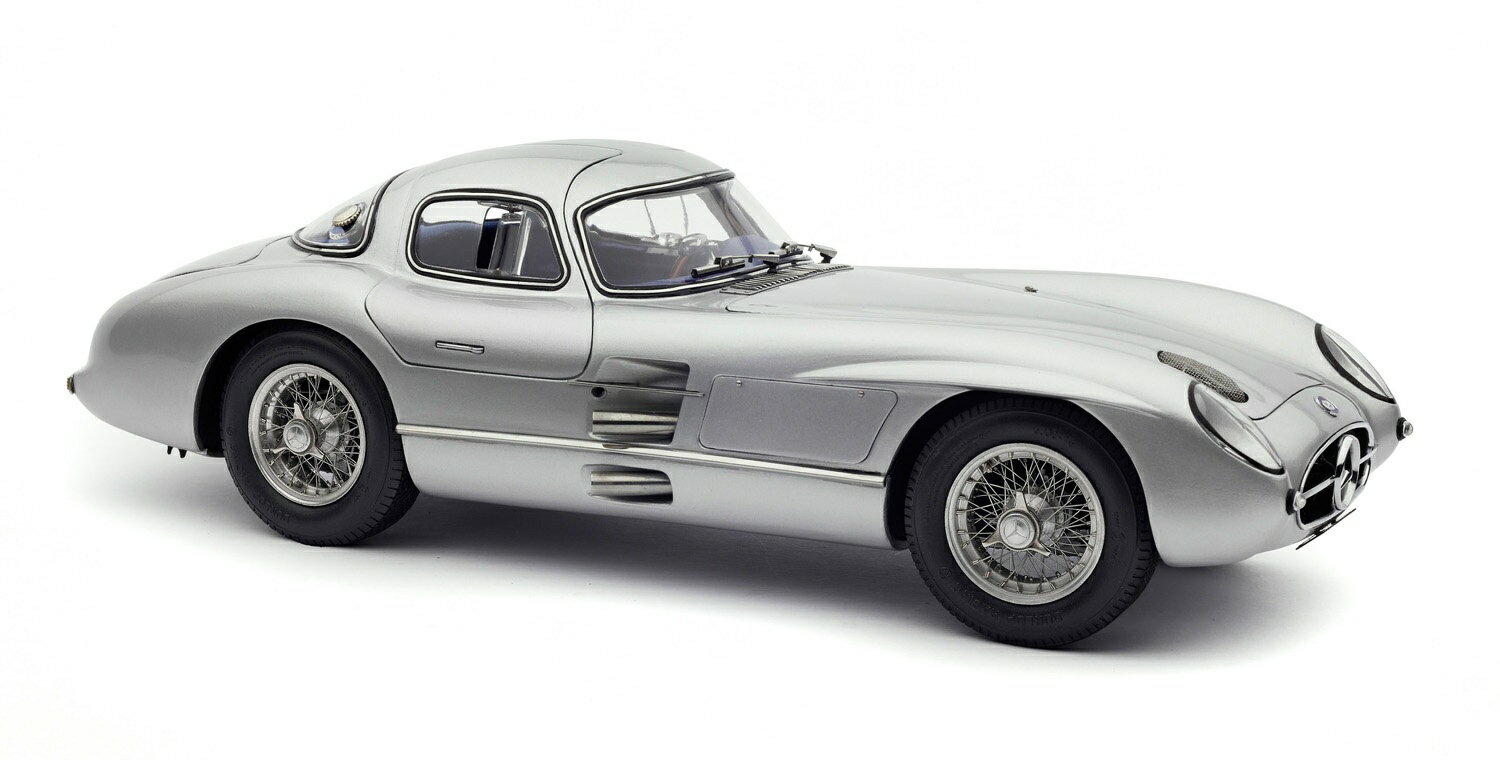 Mercedes-Benzメルセデス ベンツ 300 SLR Coup 1955 blue interior /CMC 1/18 ミニカー