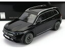 MERCEDES BENZベンツ EQB (H243) 2021 - COCMOS BLACK MET ディーラーモデル/NZG 1/18 ミニカー