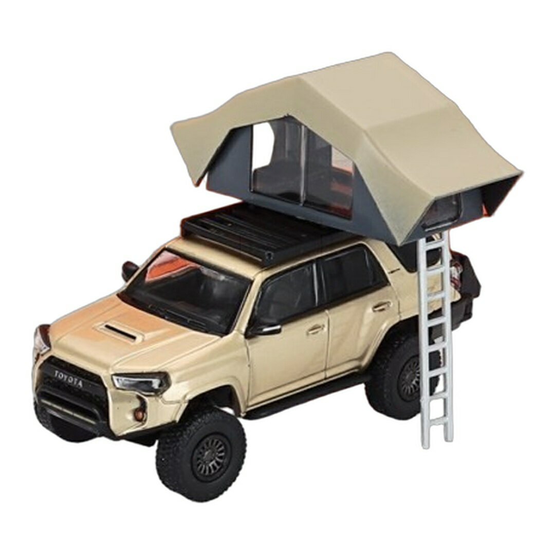 Toyotaトヨタ 4Runner 4ランナー TRD Pro オーバーランド 2018 シャンパンゴールド / GCD 1/64 ミニカー