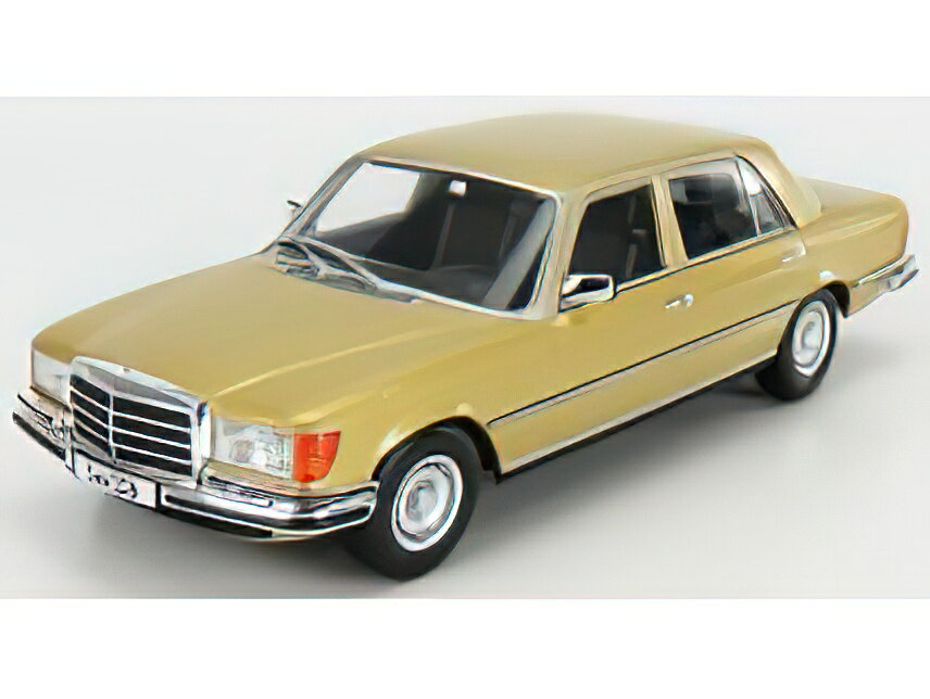 MERCEDES BENZ - S-CLASS 450SEL 6.9 (W116) 1976 - GOLD MET /I-Scale 1/18 ~jJ[