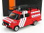 FORD ENGLAND - TRANSIT MKII TEAM RED ENGINEERING DEVELOPMENT RALLY ASSISTANCE WITH ACCESSORIES 1985 - RED WHITE /IXO 1/18 ミニカー