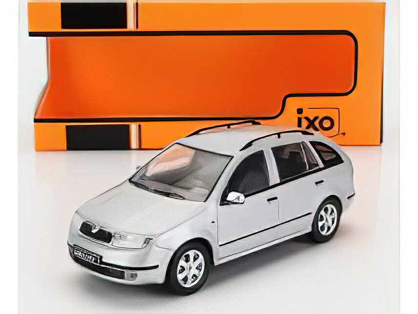 SKODA - FABIA SW STATION WAGON 2000 - SILVER /IXO 1/43 ミニカー