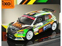 SKODA - FABIA R5 EVO N 35 RALLY MONZA 2020 C.DE CECCO - J.HUMBLET - BLACK GREEN WHITE /IXO 1/43 ~jJ[