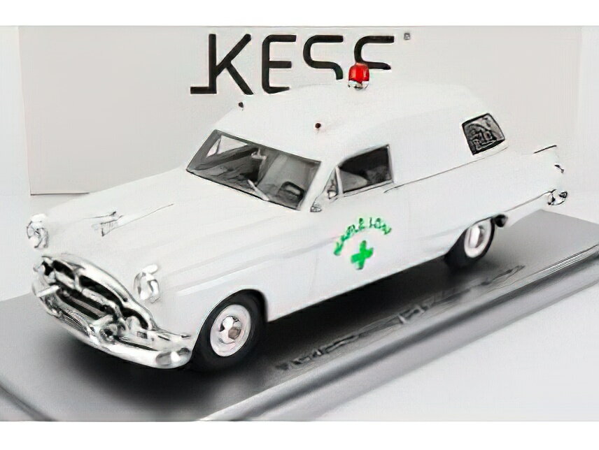 PACKARD - HENNEY JR AMBULANCE 1954 - WHITE /Kess-Model 1/43 ~jJ[