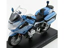 BMW - R1200RT POLIZIA STRADALE 2005 - LIGHT BLUE WHITE /MAISTO 1/18 ミニカー