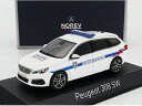 PEUGEOT - 308 GT SW STATION WAGON POLICE MUNICIPALE 2020 - WHITE /Norev 1/43 ミニカー|詳細画像