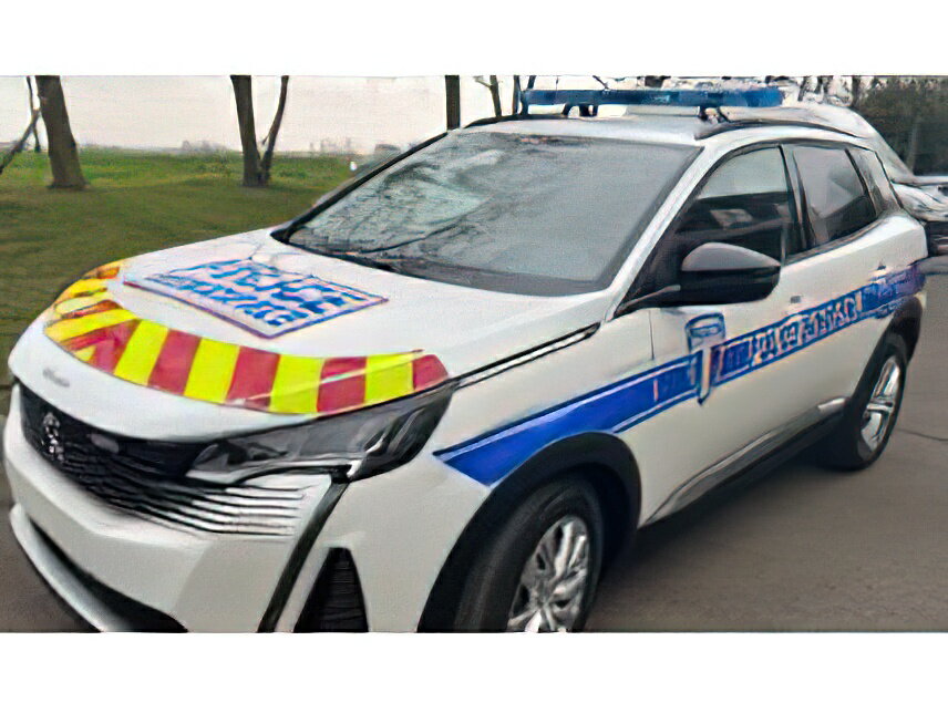 Hot Wheels - 【予約】1-3月以降発売予定PEUGEOT - 3008 POLICE MUNICIPALE 2023 - WHITE BLUE RED YELLOW /Norev 1/43 ミニカー