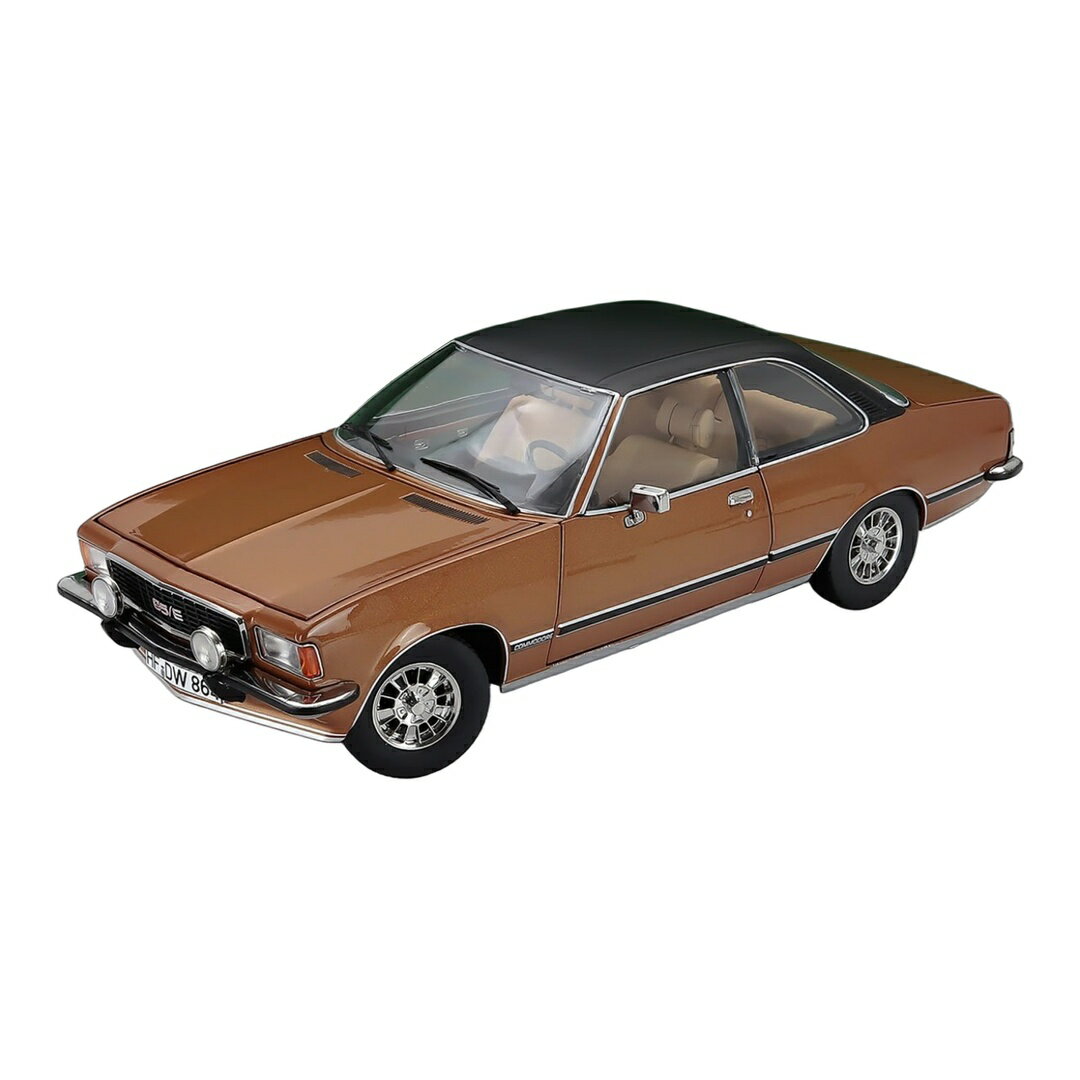 Opelオペル Commodore B GS/E クーペ 1975 ブラウン ブラック 696台限定 / TOURING MODELCARS 1/18 ミニカー