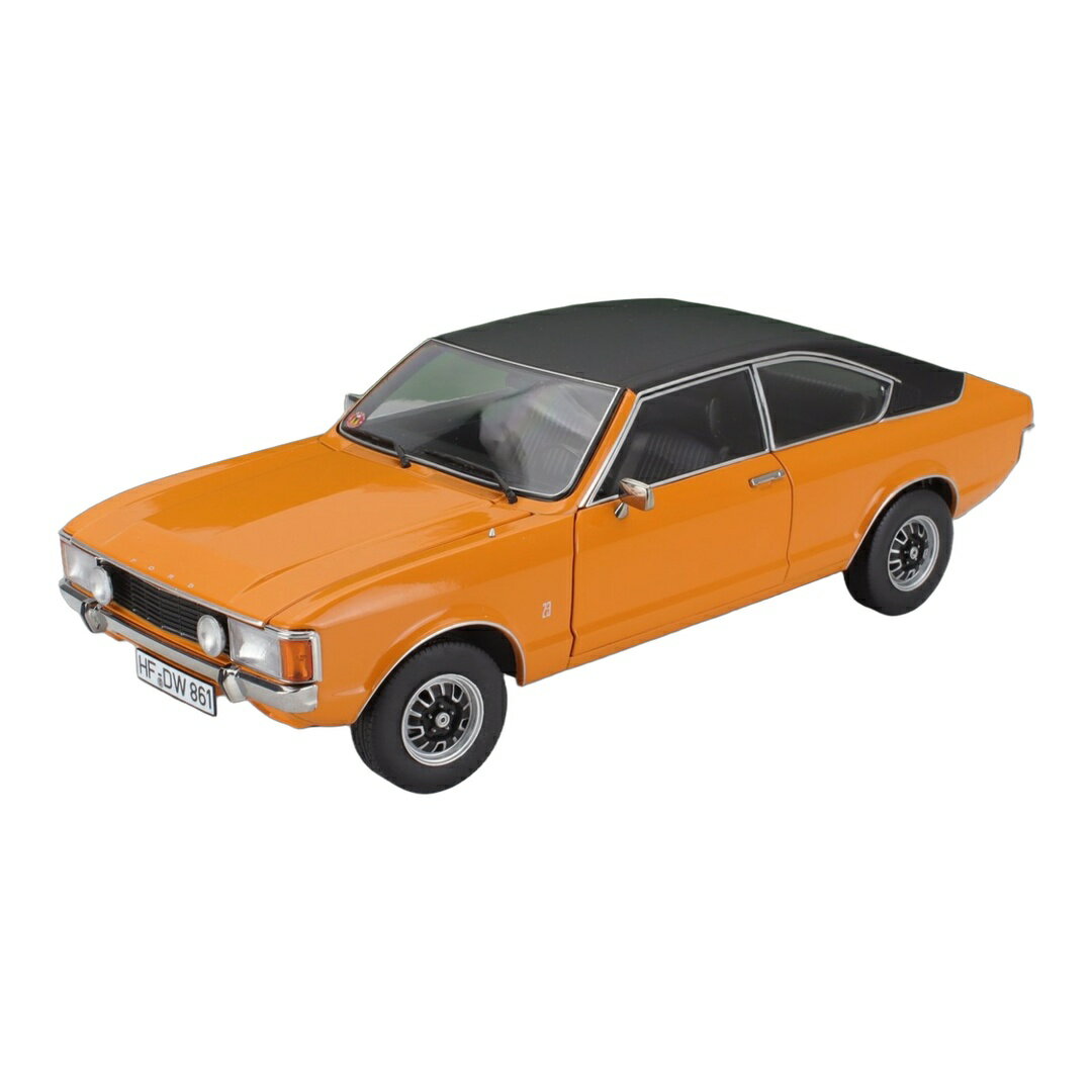 Fordフォード Granada Consul 2.3L V6 GT Coupe II Series 1975 オレンジ ブラック 552台限定 / TOURING MODELCARS 1/18 ミニカー