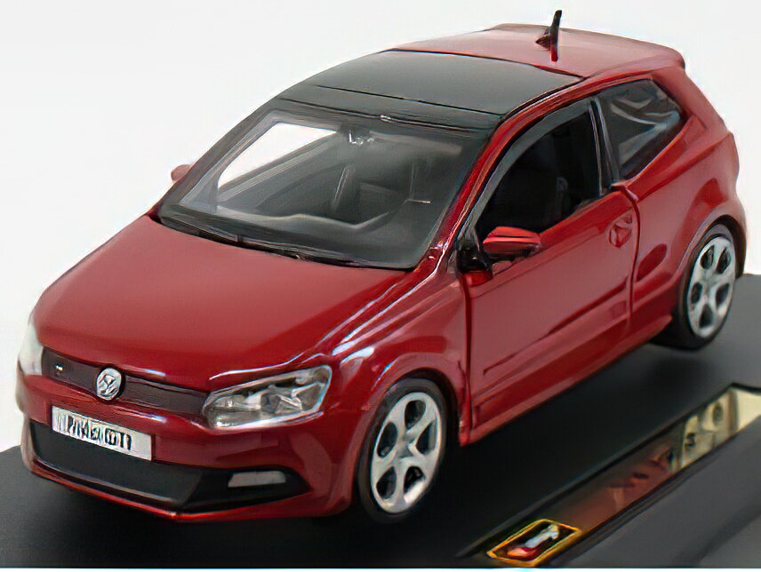 VOLKSWAGEN POLO GTI 1.4 TSi 2010 - RED/BURAGOu[S 1/24~jJ[