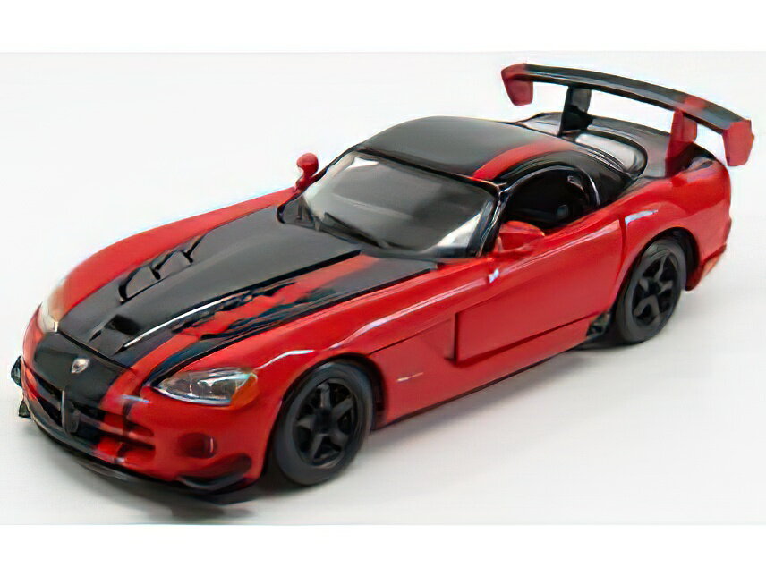 DODGE VIPER SRT-10 COUPE 2003 - WITH RED LINE - RED BLACK/BURAGOu[S 1/24~jJ[